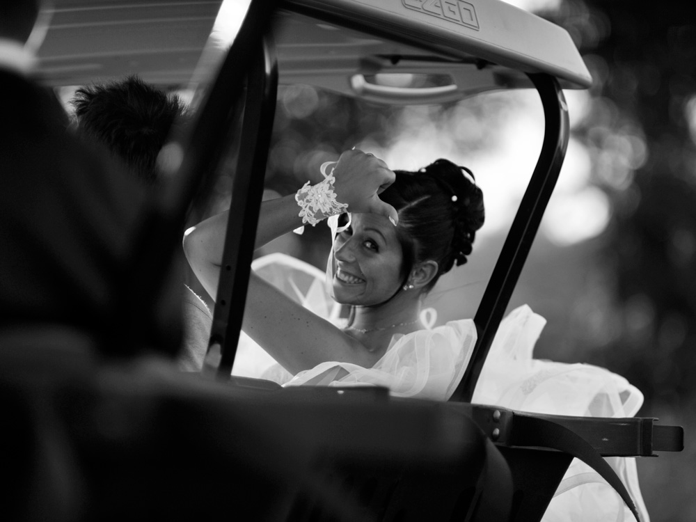 photo noir et blanc de mariage